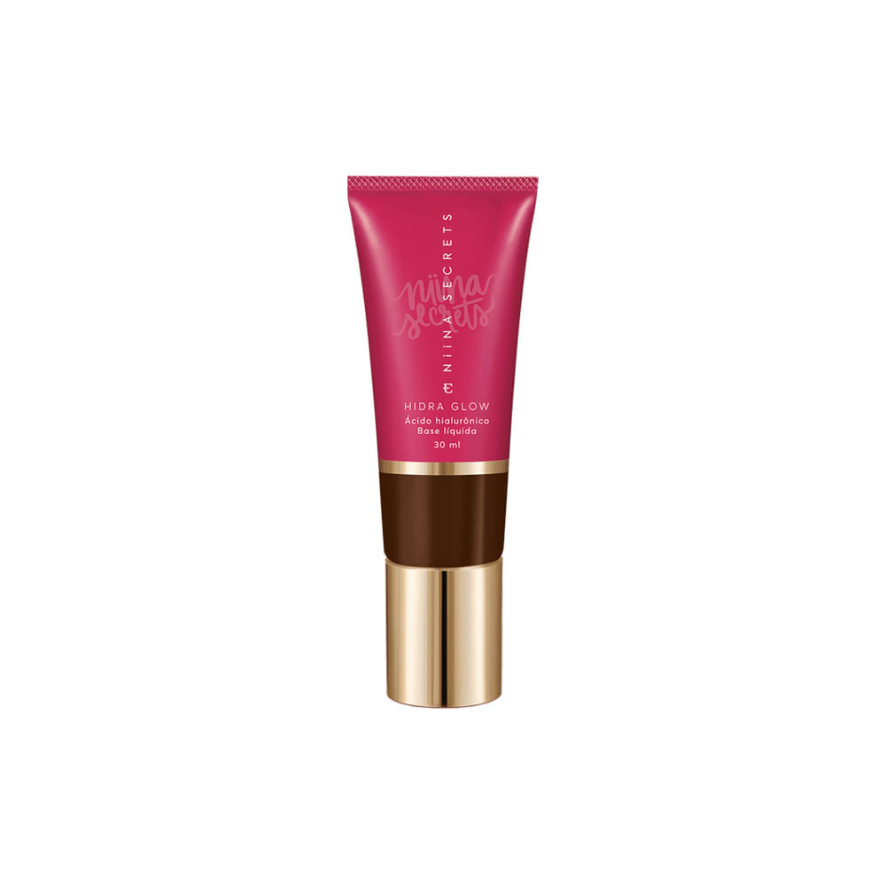 Base Líquida Natural Eudora Niina Secrets Hidra Glow 100 30 ml