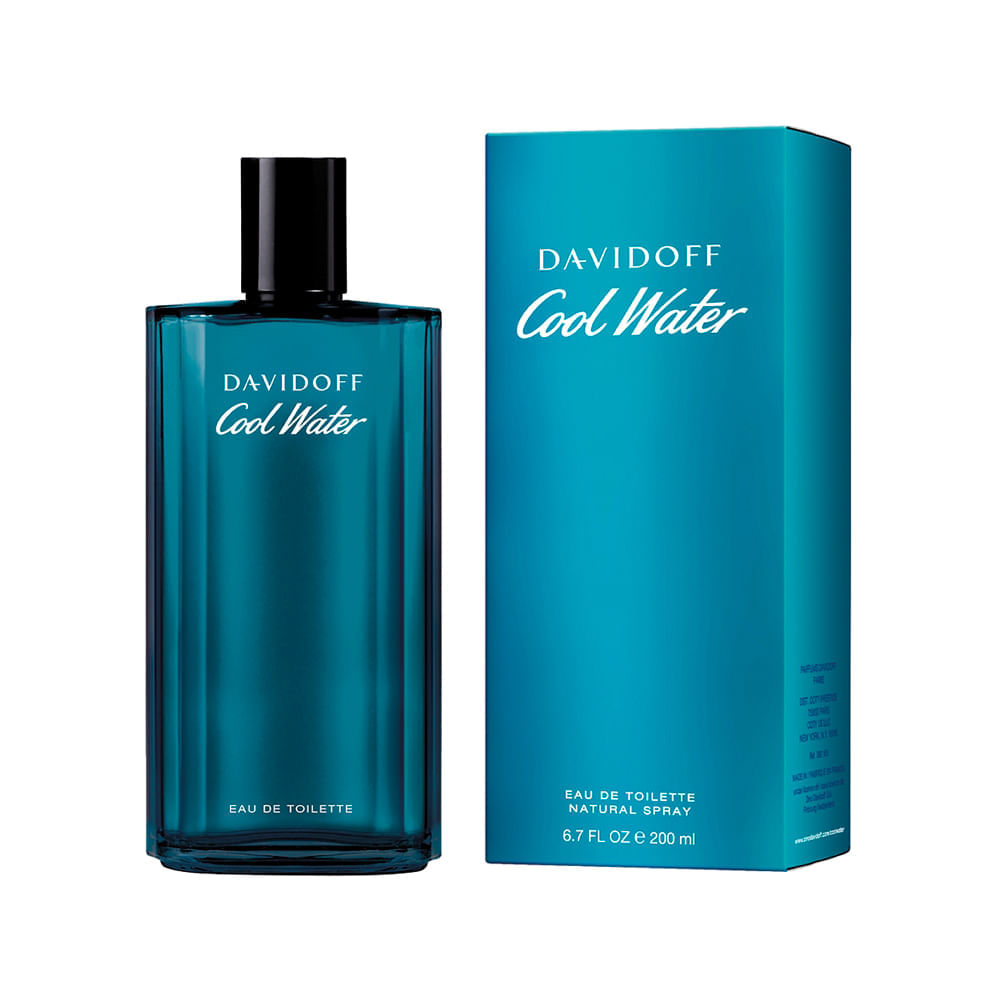 Perfume Masculino Cool Water Davidoff Eau de Toilette 200ml