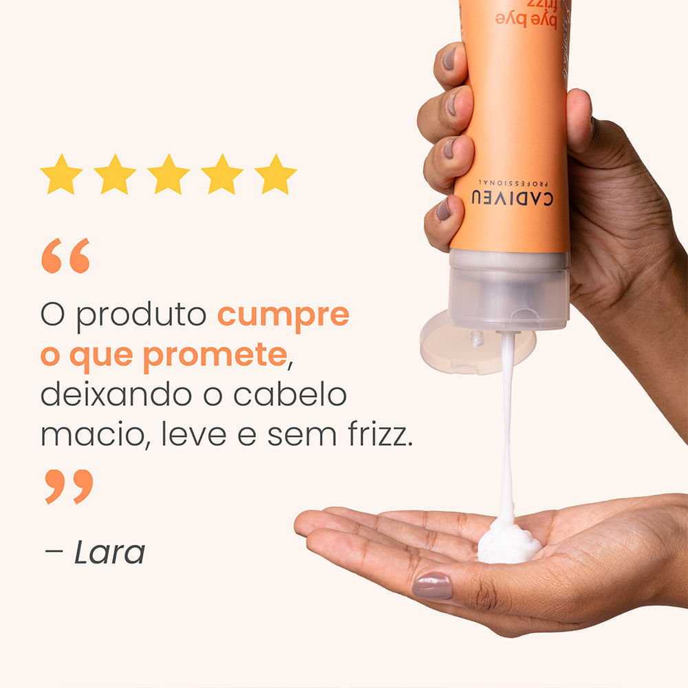 Condicionador Cadiveu Essentials Bye Bye Frizz 250 ml