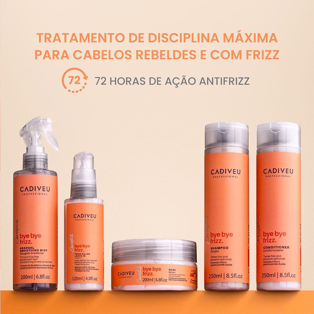 Condicionador Cadiveu Essentials Bye Bye Frizz 250 ml