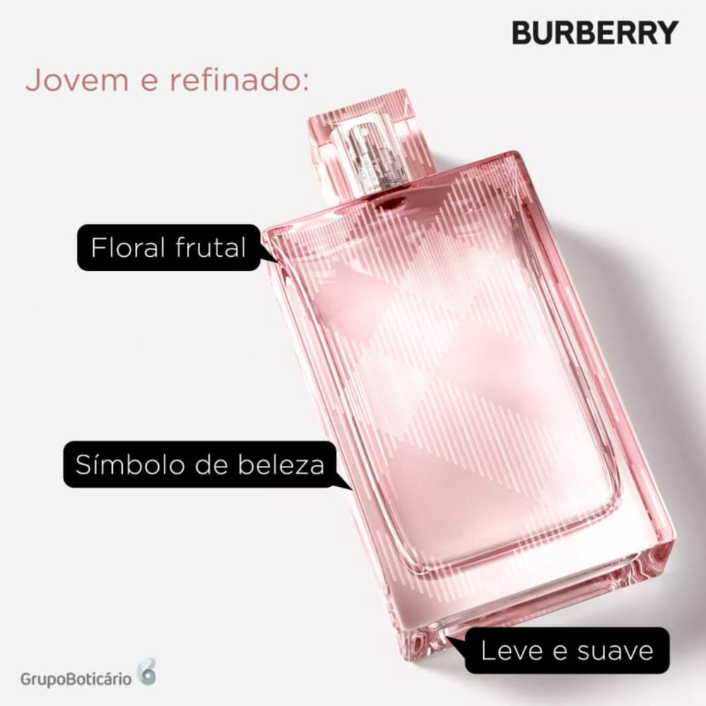 Perfume Feminino Burberry Brit Sheer For Her Eau de Toilette 50ml