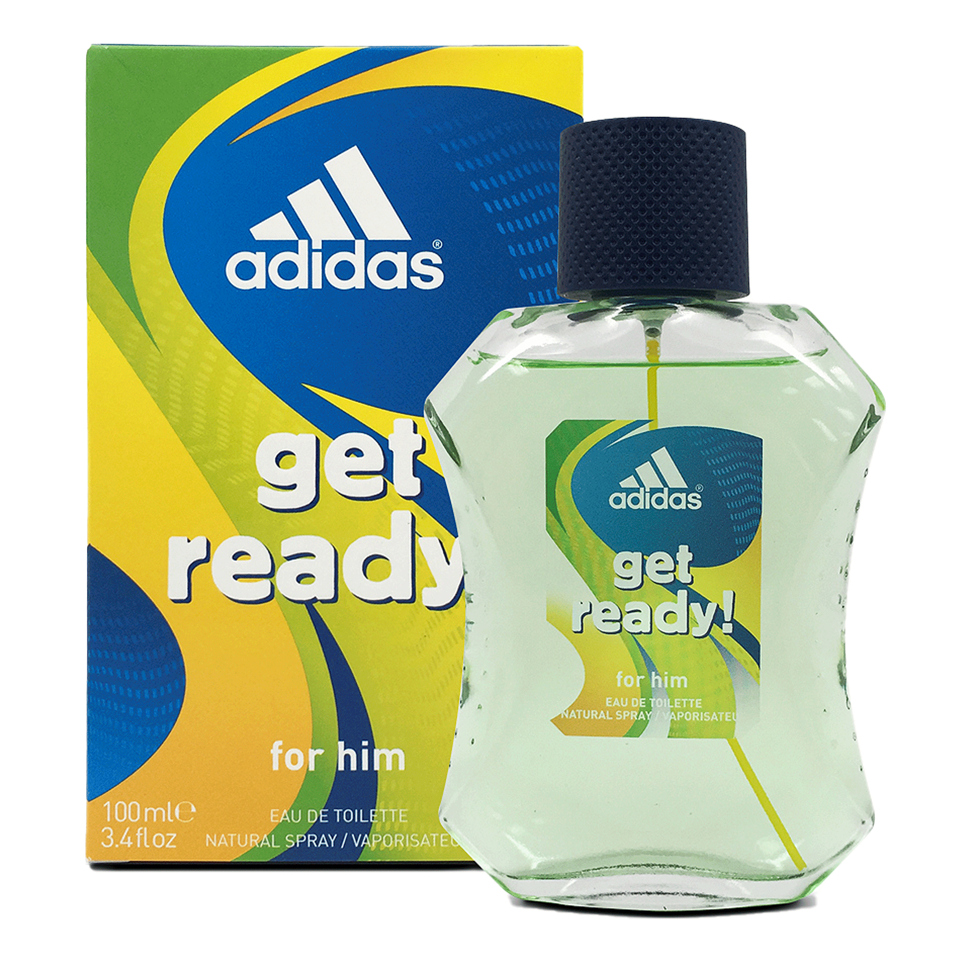 Perfume Masculino Get Ready For Him Eau de Toilette Adidas 100ml