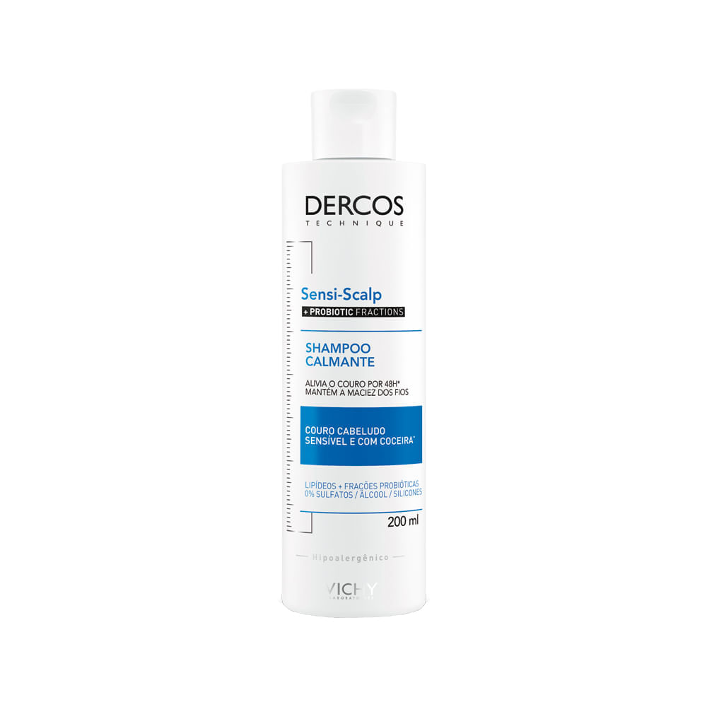 Shampoo Calmante Vichy Dercos Sensi- Scalp  200 ml
