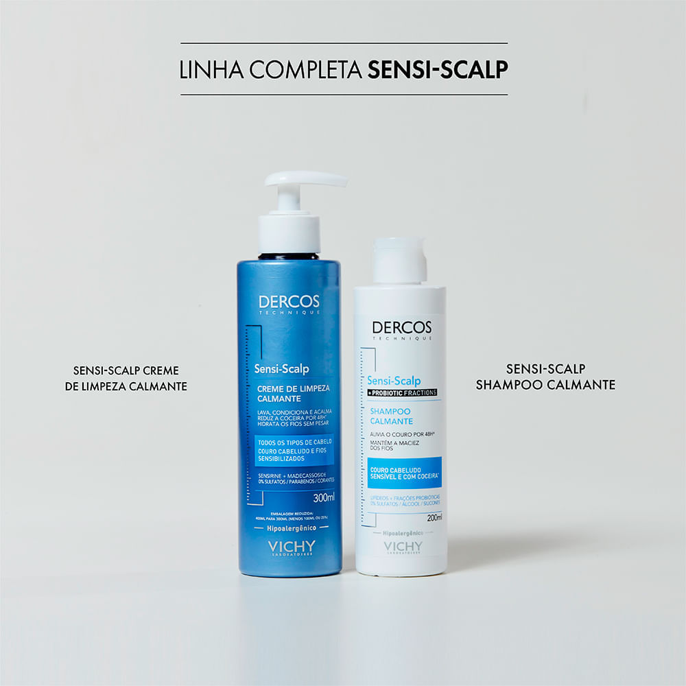 Shampoo Calmante Vichy Dercos Sensi- Scalp  200 ml