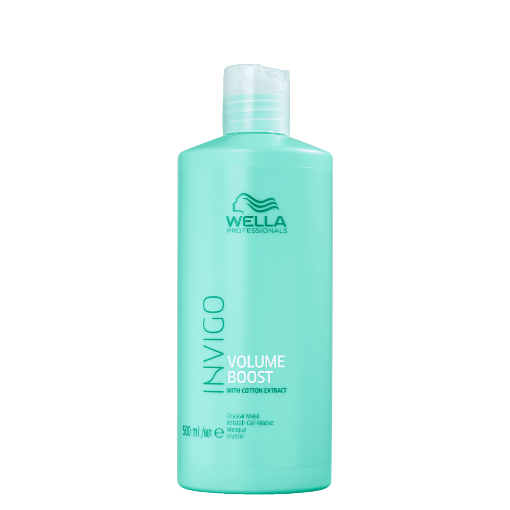 Máscara Para Volume Wella Professionals Invigo Volume Boost Crystal 500 Ml