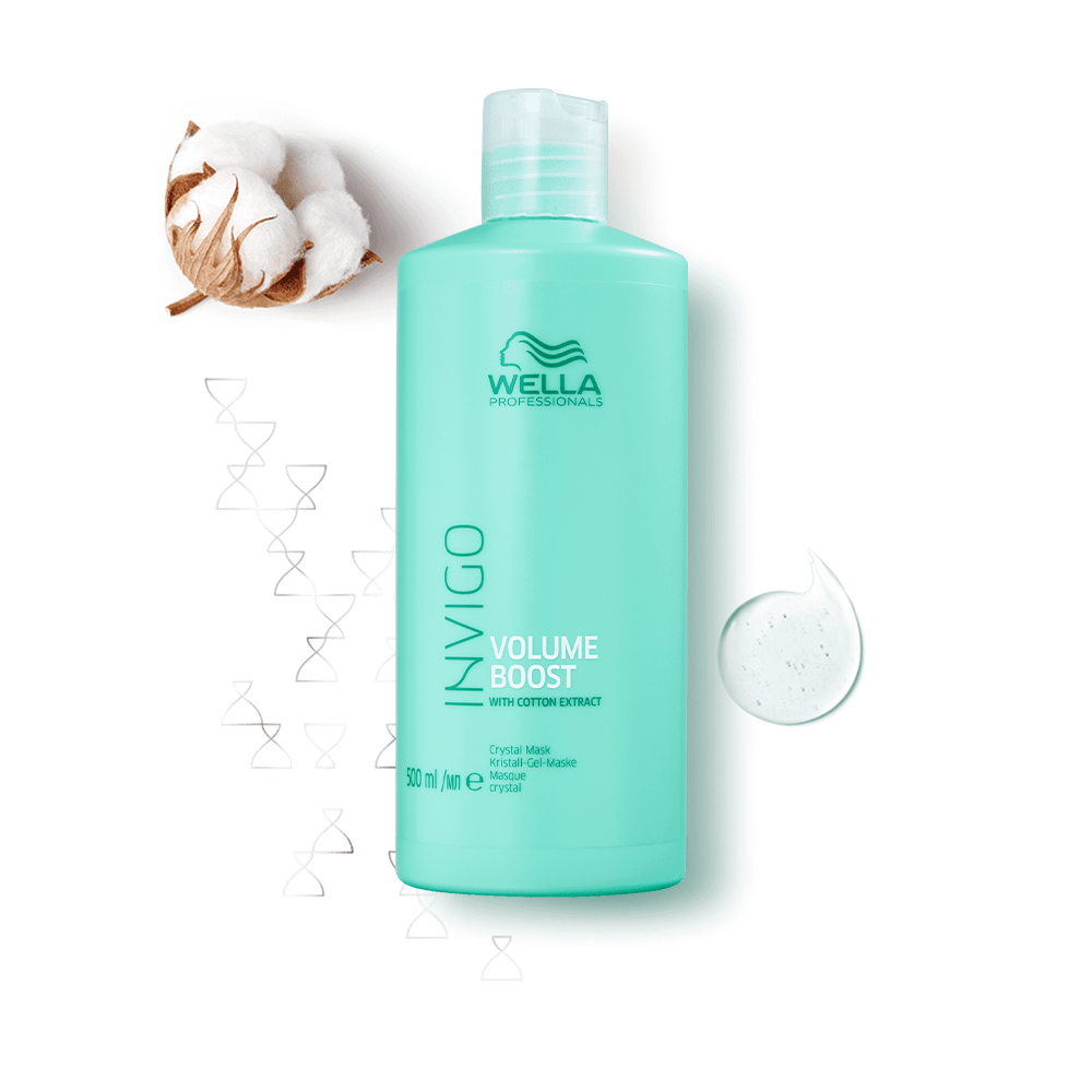 Máscara para Volume Wella Professionals Invigo Volume Boost Crystal 500 ml