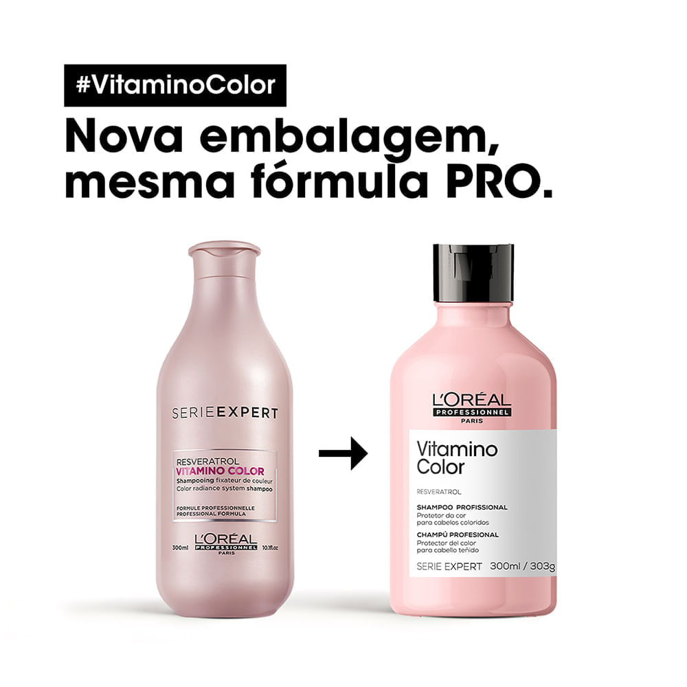 Shampoo L'Oréal Professionnel Serie Expert Vitamino Color 300 ml