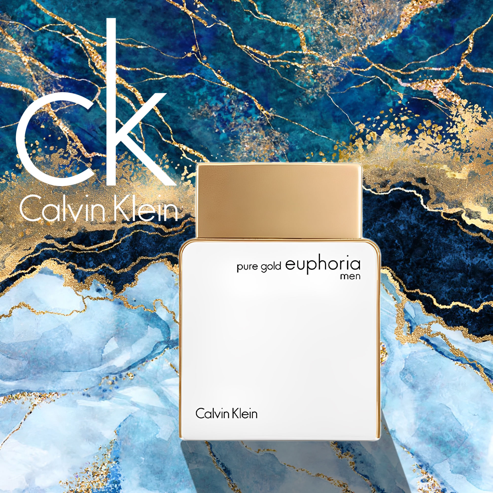 Calvin Klein Men Pure Gold Eau de Parfum - Perfume Masculino 100ml