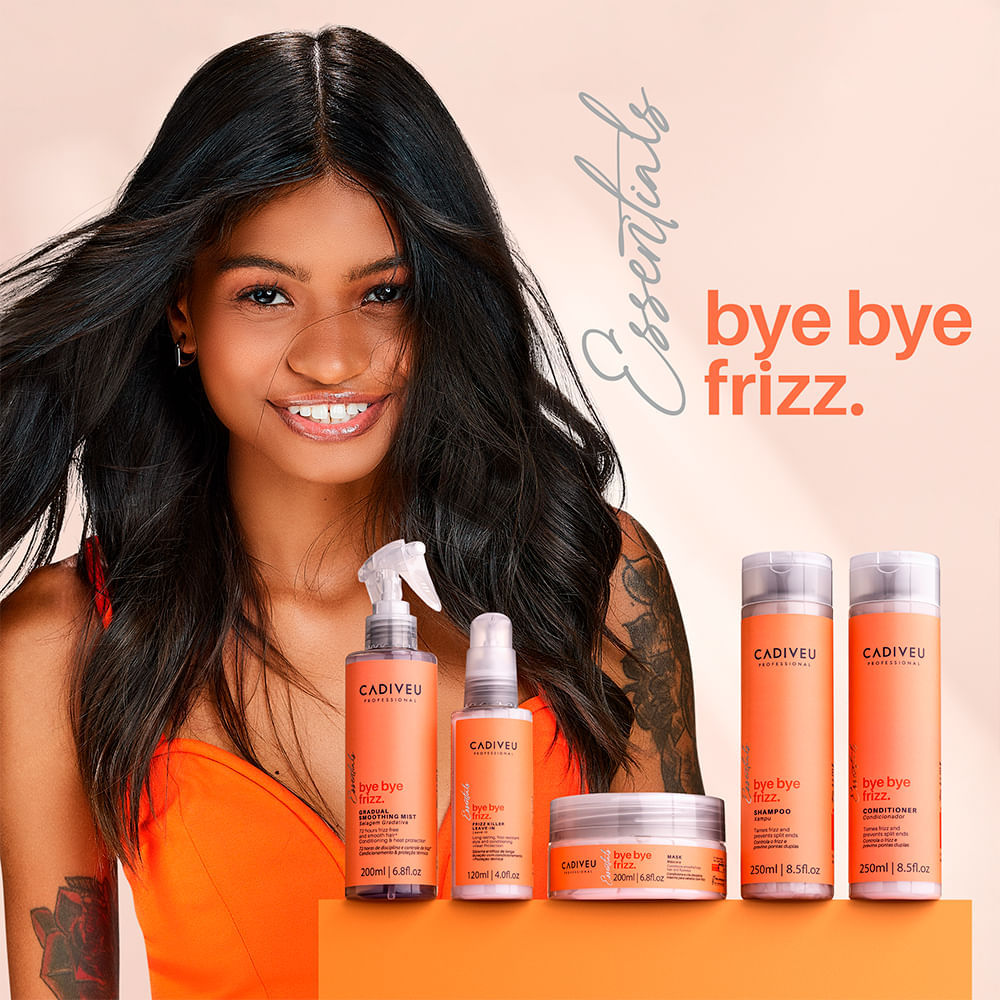 Leave-in Selagem Gradativa Cadiveu Essentials Bye Bye Frizz 200 ml