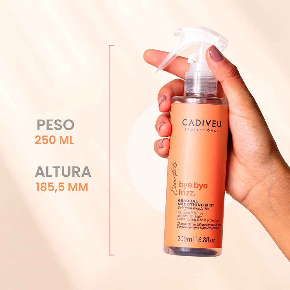 Leave-in Selagem Gradativa Cadiveu Essentials Bye Bye Frizz 200 ml