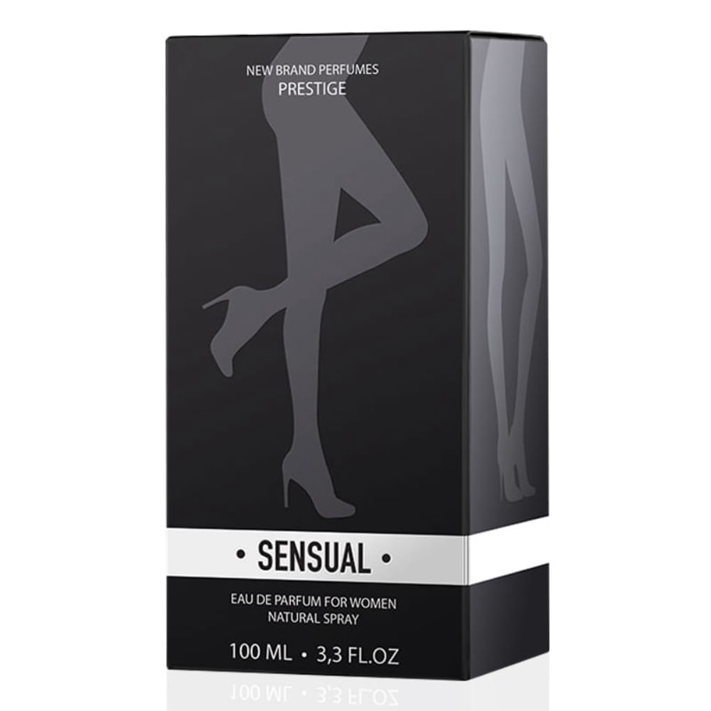 Perfume Feminino New Brand Prestige Sensual Women Eau de Parfum 100ml