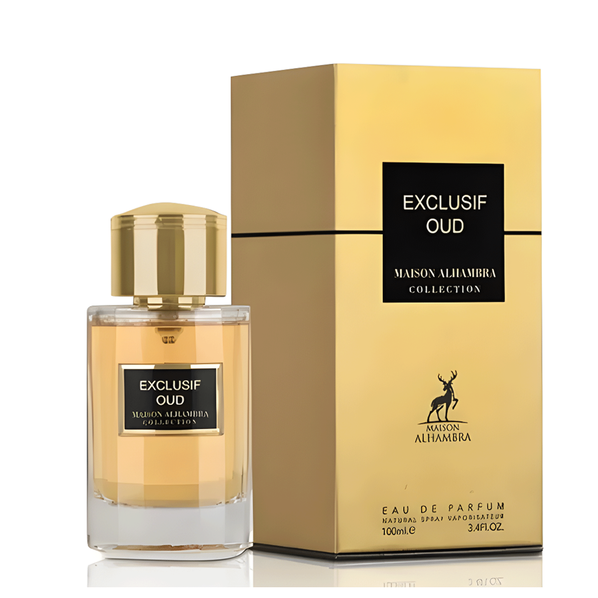 Maison Alhambra Exclusif Oud Eau de Parfum - Perfume Unisex 100ml