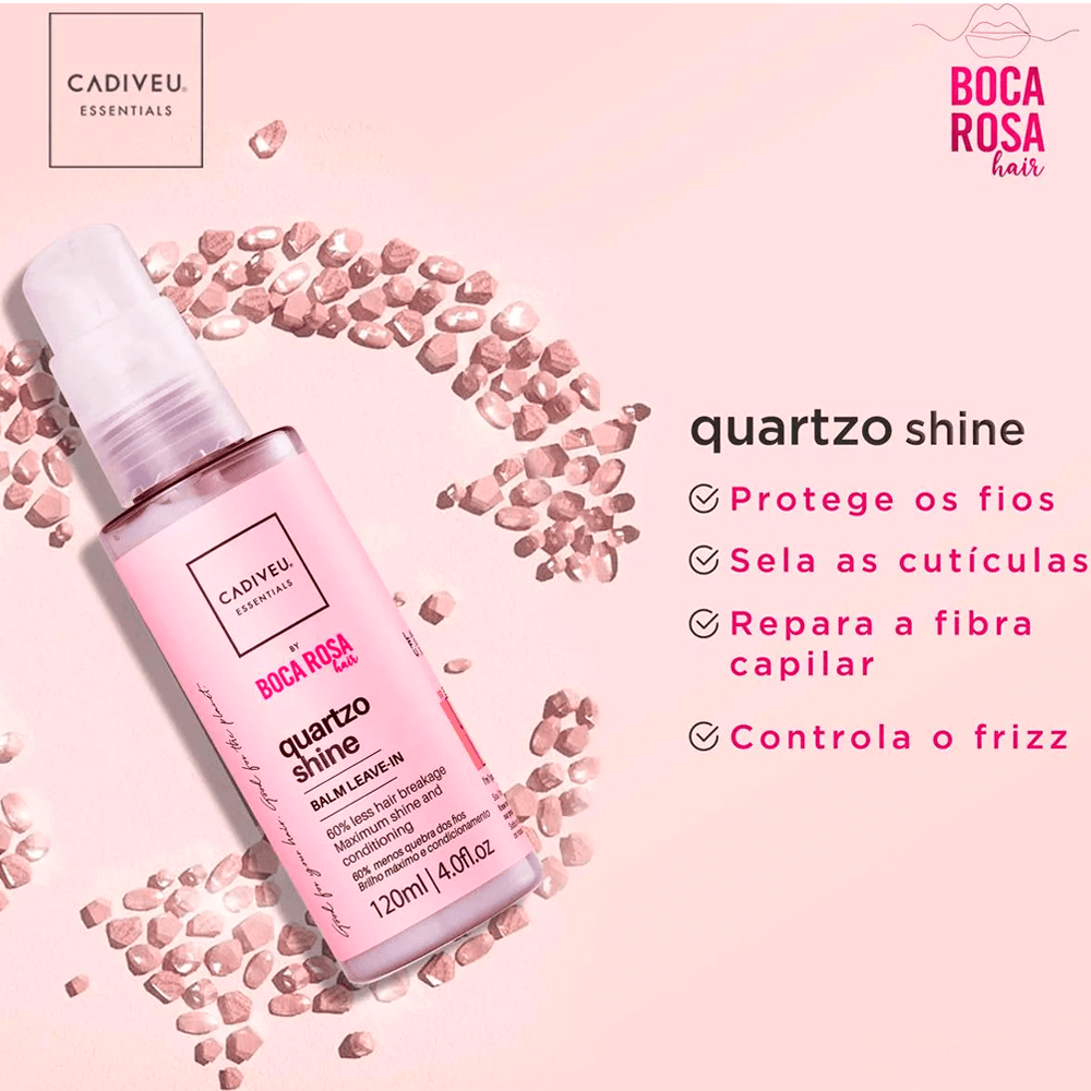 Leave-in Cadiveu Essentials Quartzo Shine 120 ml
