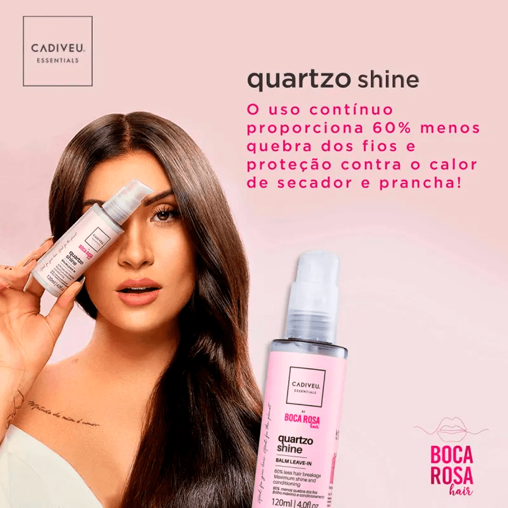Leave-in Cadiveu Essentials Quartzo Shine 120 ml