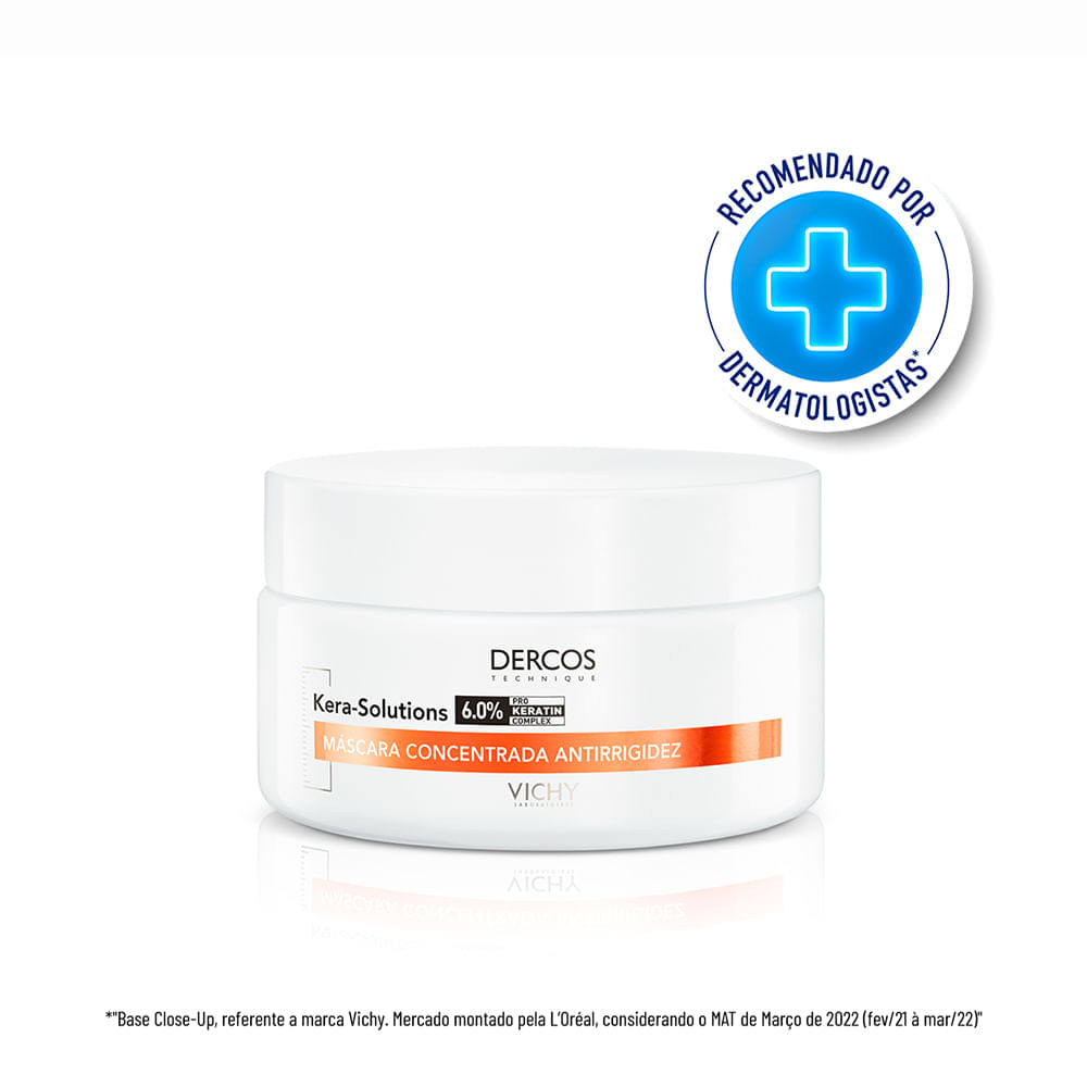 Máscara de Reconstrução Vichy Dercos Kera-Solutions 200 ml