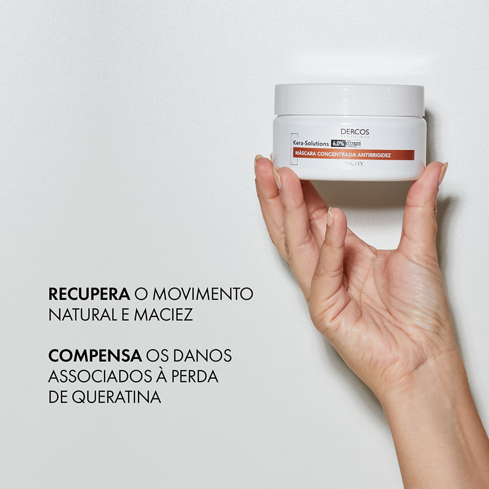Máscara de Reconstrução Vichy Dercos Kera-Solutions 200 ml