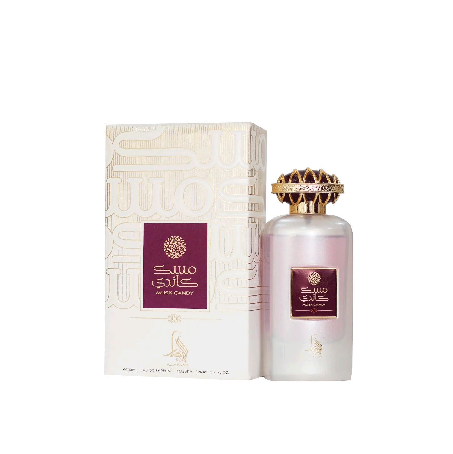 Perfume Árabe Feminino Al Absar Musk Candy Eau de Parfum 100ml