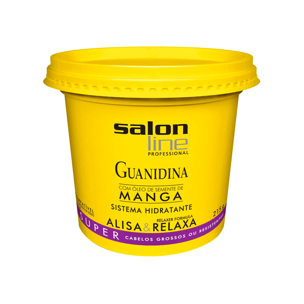 Creme Relaxante Guanidina Super Manga mais Neutralizante Salon Line 215g