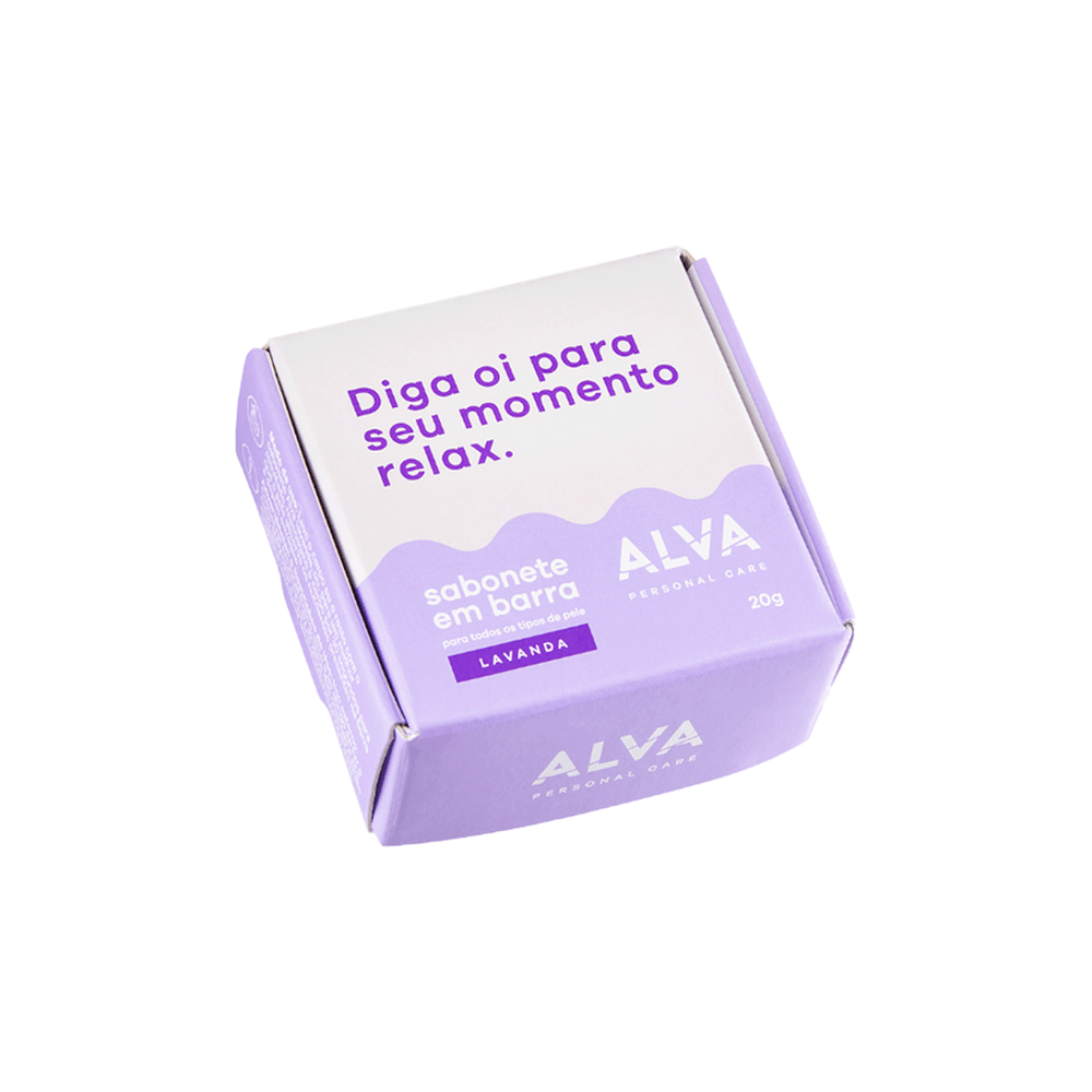 Sabonete em Barra Personal Care Alva Lavanda 90g Sabonete em Barra Personal Care Alva Lavanda 90g Sabonete em Barra Personal Care Alva Lavanda 20g