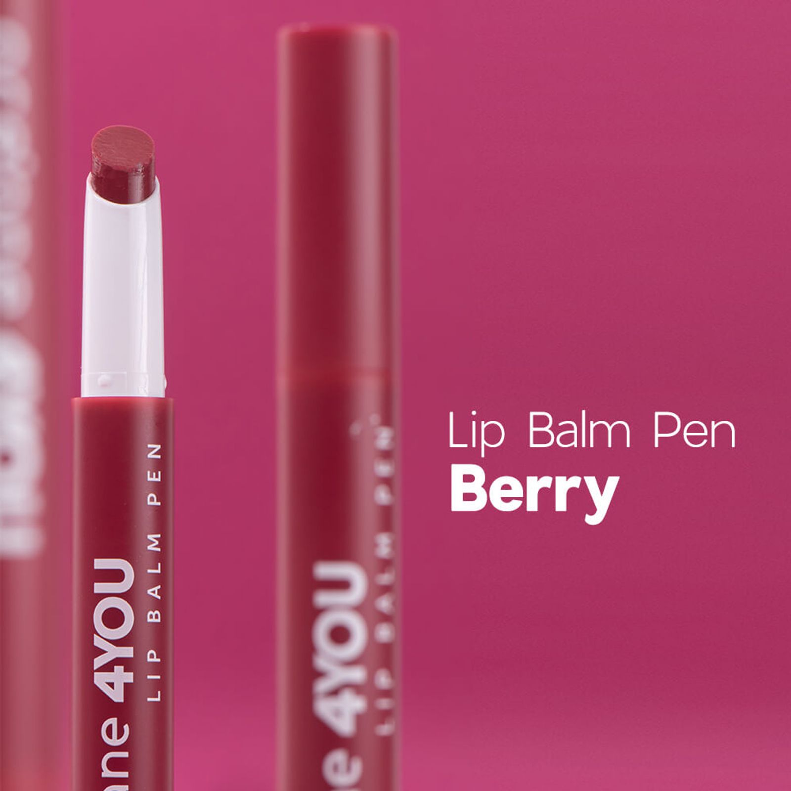 Hidratante Labial 4you Lip Balm Océane Berry Cereja