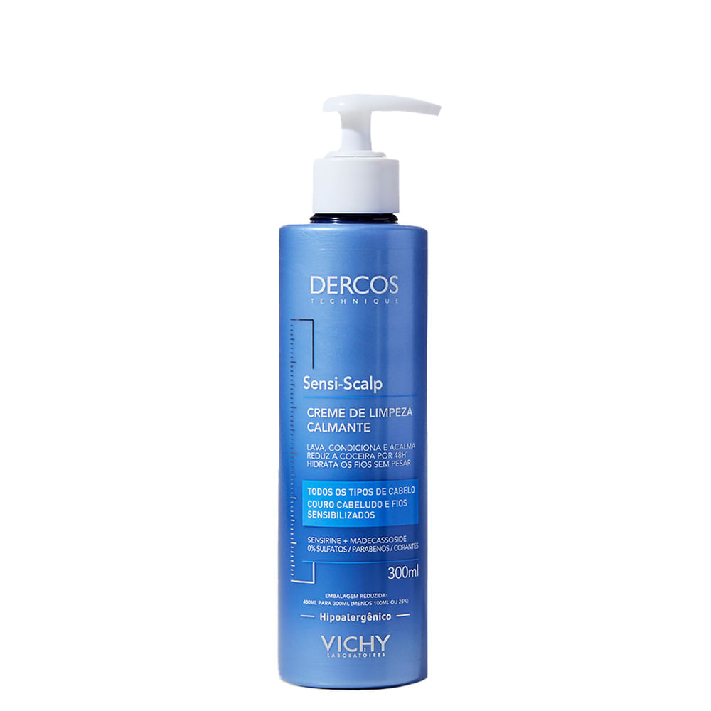 Creme De Limpeza Capilar Vichy Dercos Sensi-scalp 300 Ml