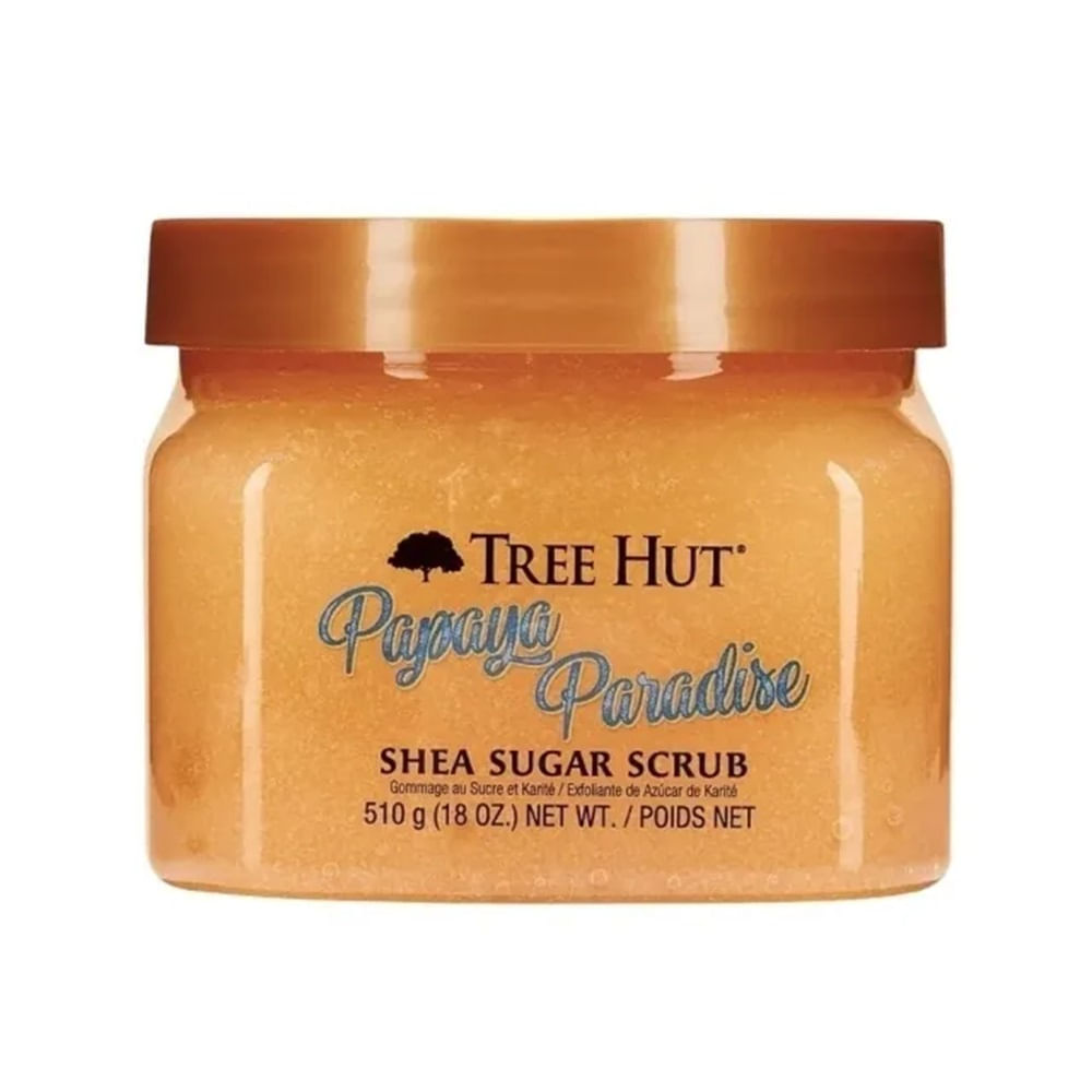 Esfoliante Corporal Papaya Paradise Tree Hut Shea Sugar Scrub 510 G