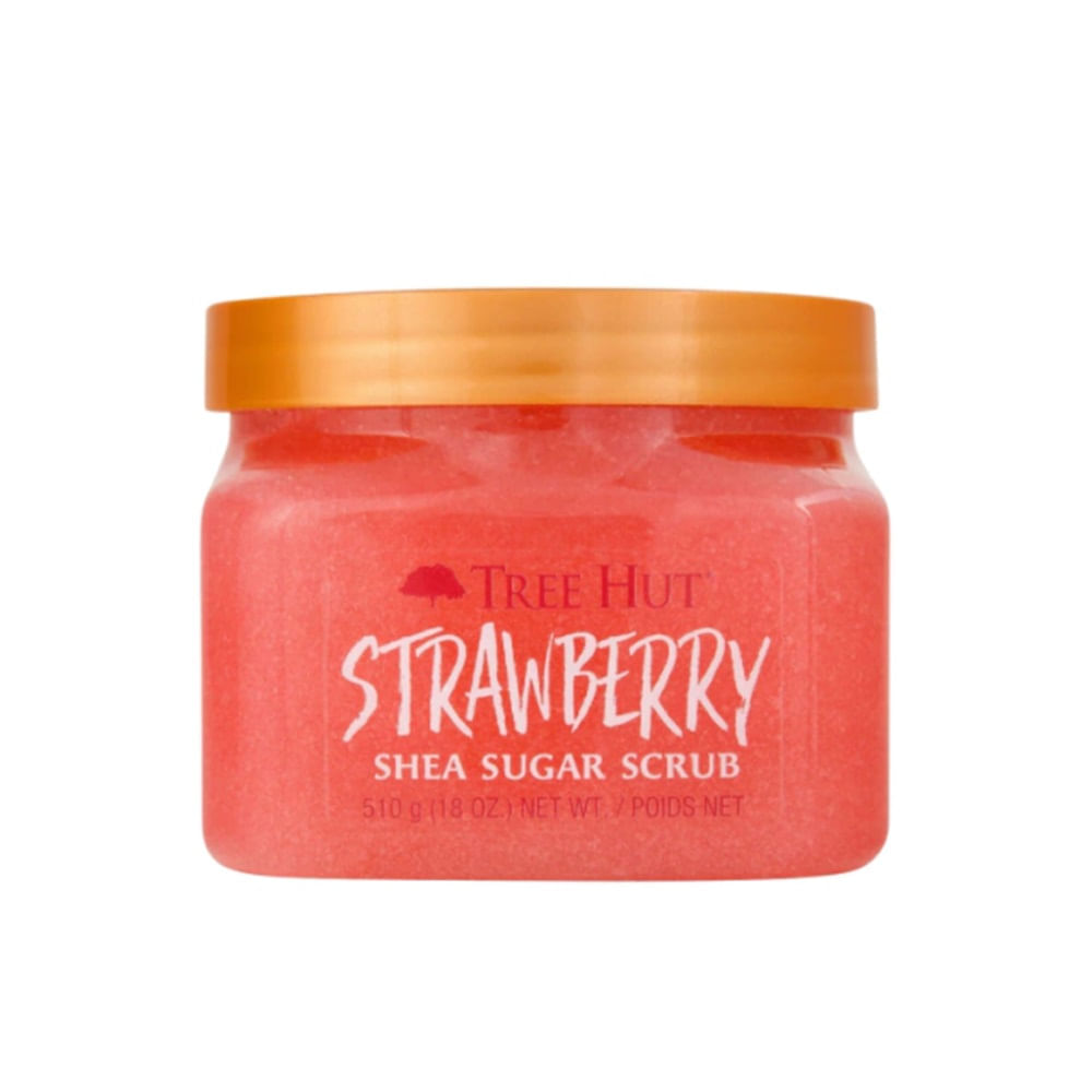 Esfoliante Corporal Tree Hut Strawberry Shea Sugar Scrub 510 G
