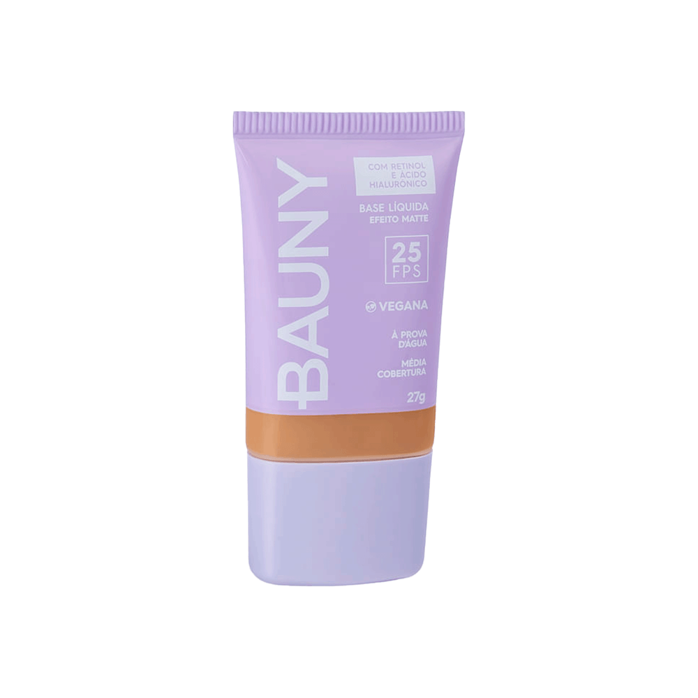 Base Facial Efeito Matte Bauny 27g Cor 80