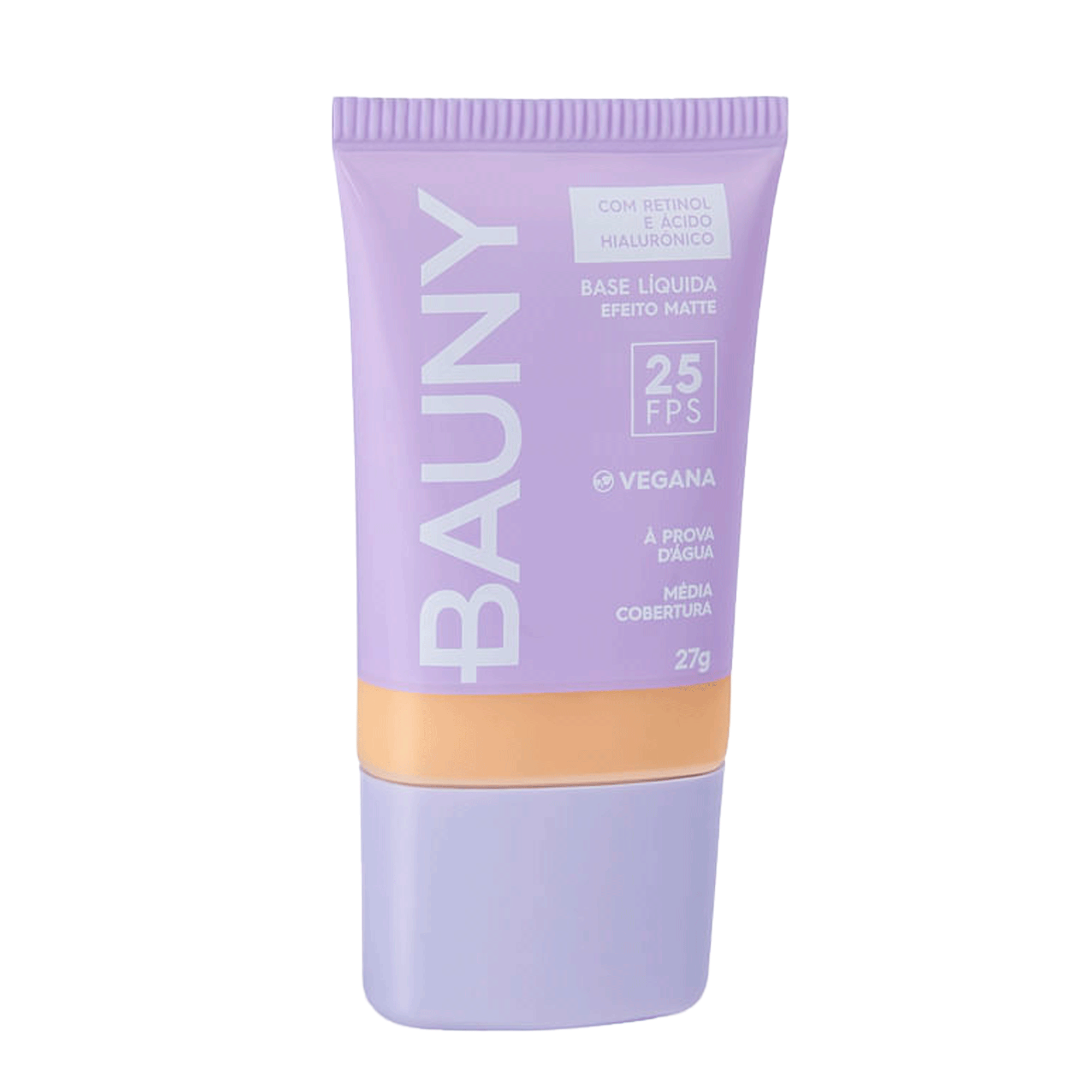 Base Facial Efeito Matte Bauny 27g Cor 30