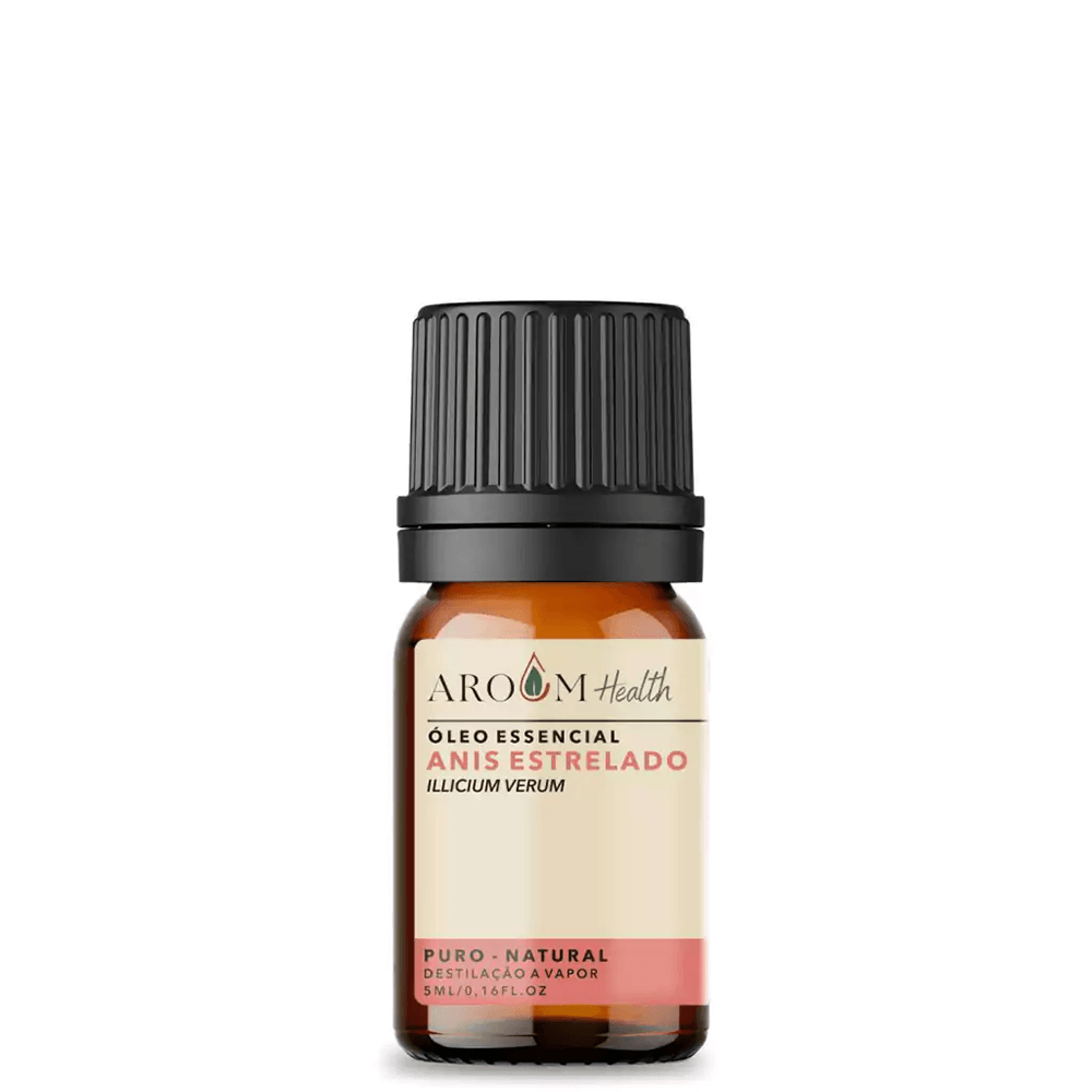Óleo Essencial Aroom Anis Estrelado Puro 5ml