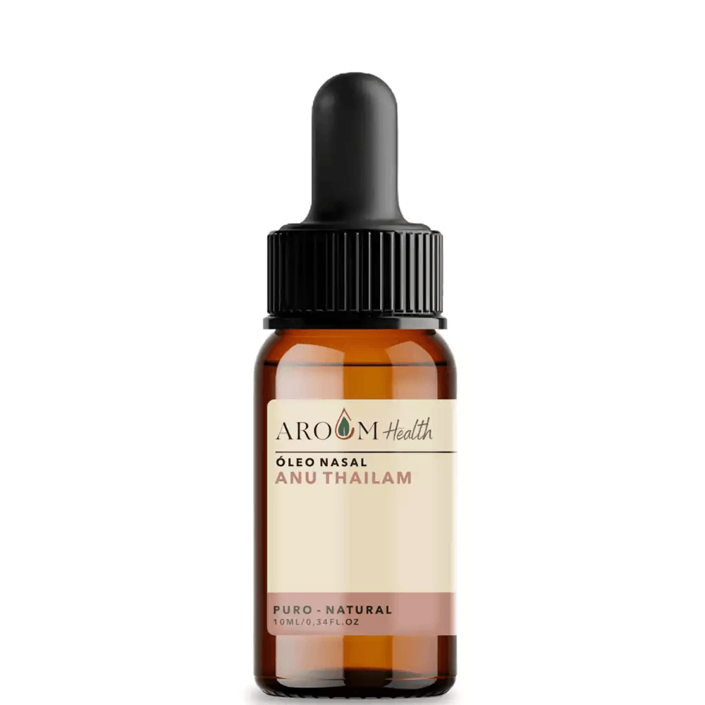 Óleo Indiano Anu Thailam Aroom 10 ML Aroom Health