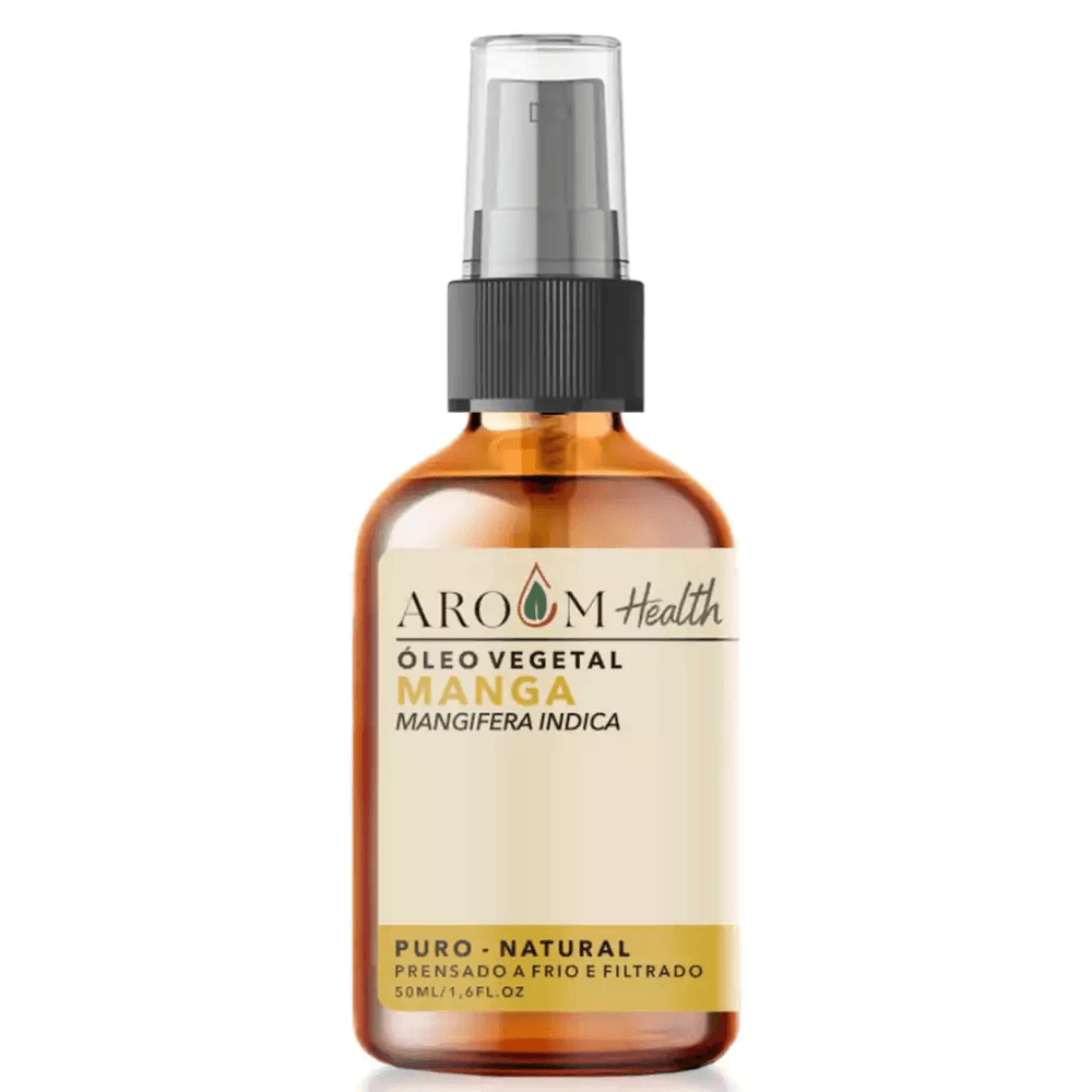 Óleo de Manga Puro 100% natural cabelo e pele 50 ml Aroom Health