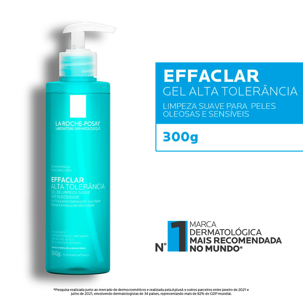 Gel Facial de Limpeza La Roche-Posay Effaclar Alta Tolerância 300 g 300 g