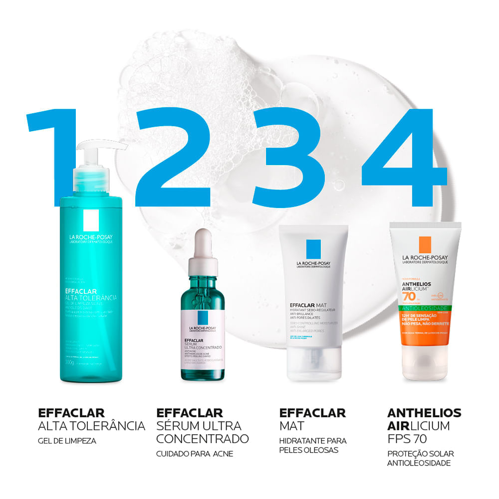 Gel Facial de Limpeza La Roche-Posay Effaclar Alta Tolerância 300 g 300 g