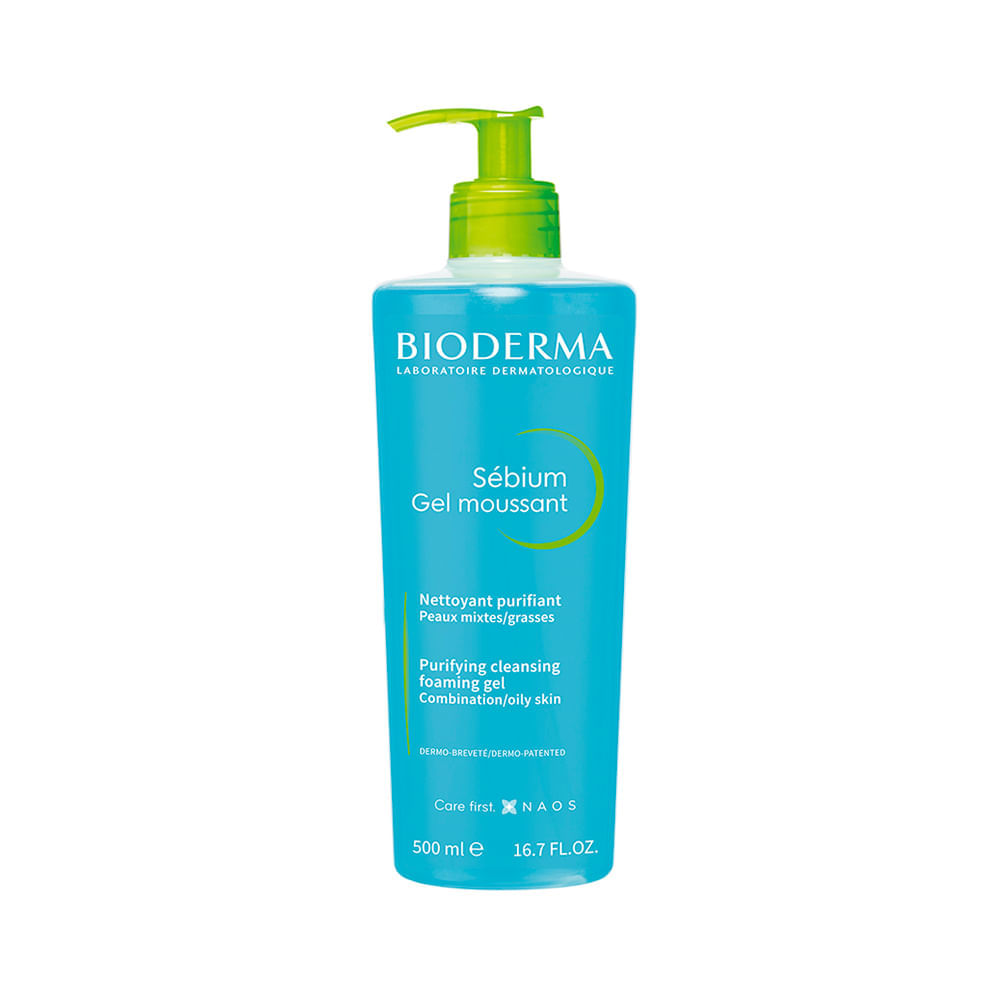 Gel de Limpeza Facial Bioderma Sébium Moussant 500 ml
