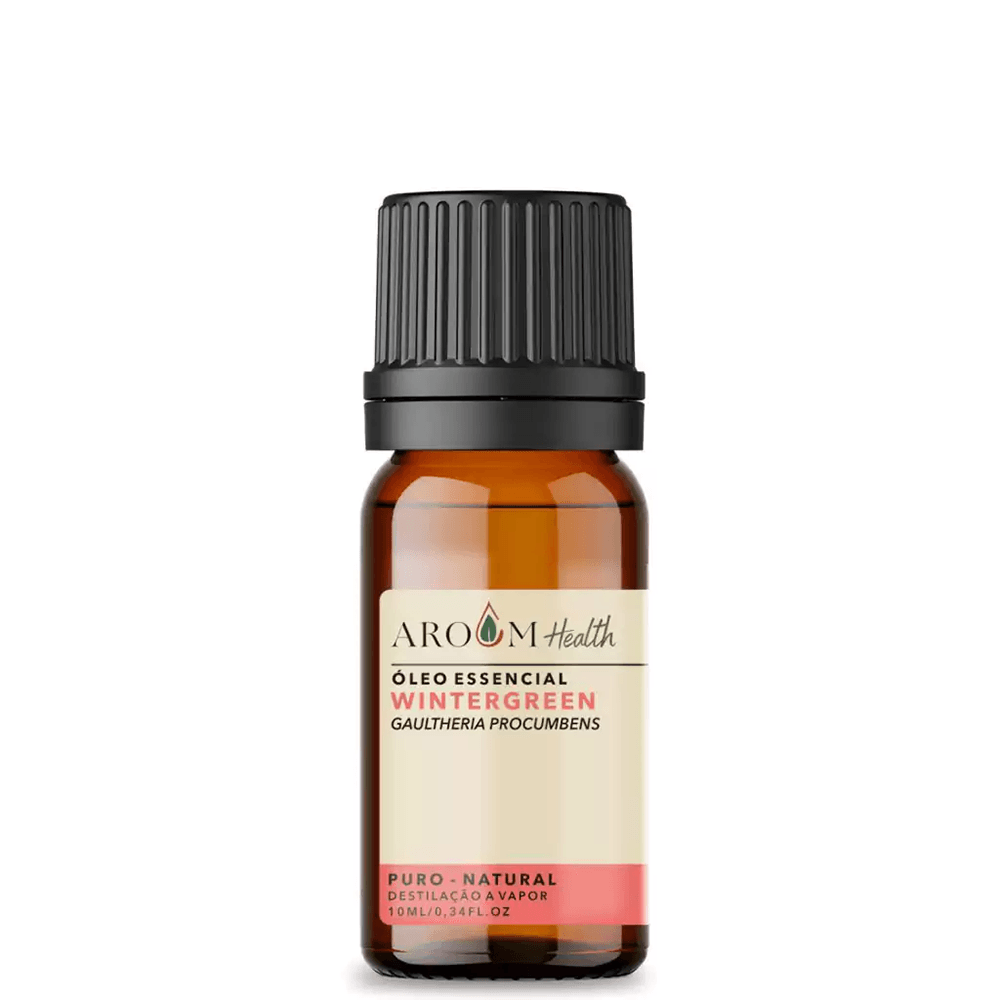 Óleo Essencial Aroom Wintergreen Puro 10ml