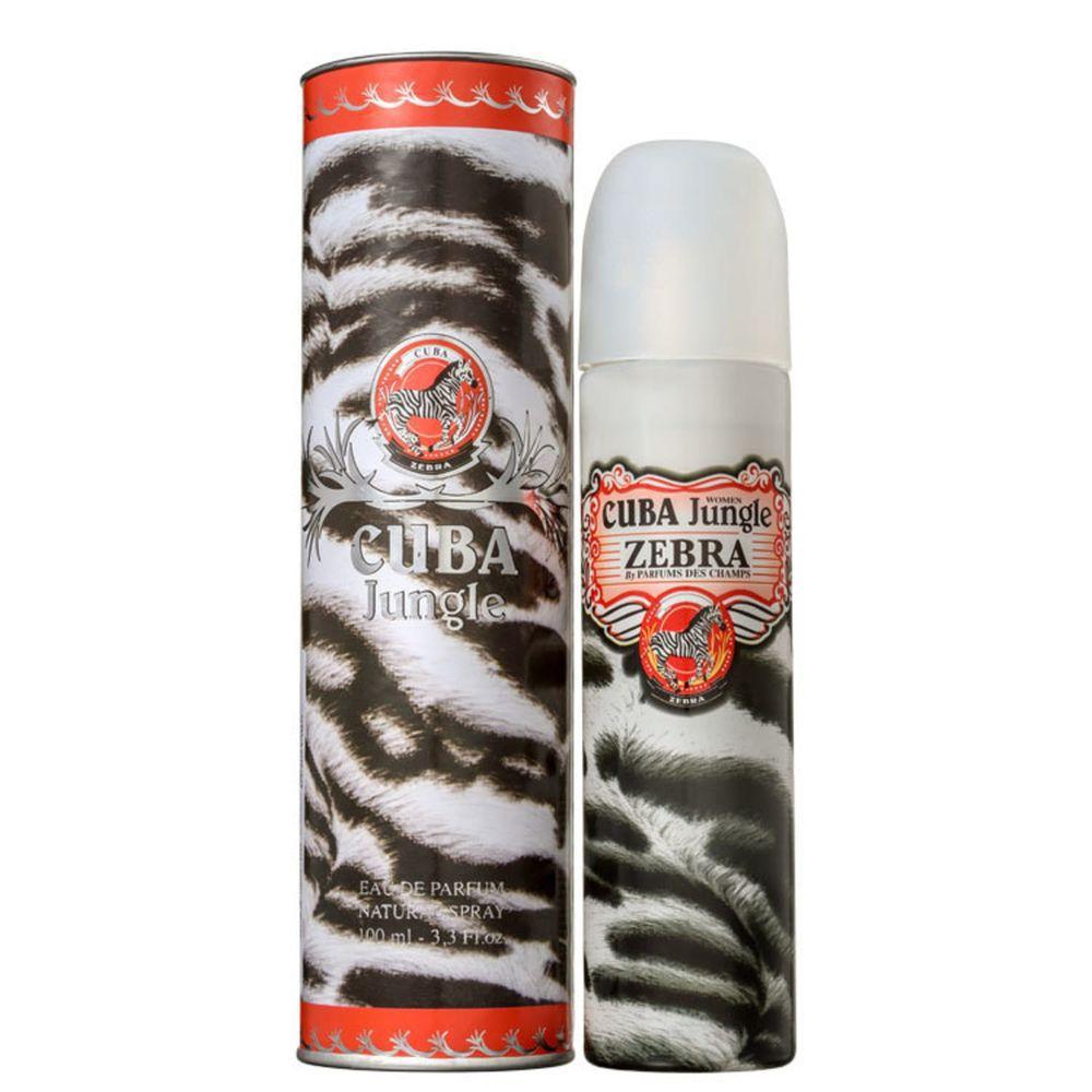 Perfume Feminino Jungle Zebra Cuba 100ml
