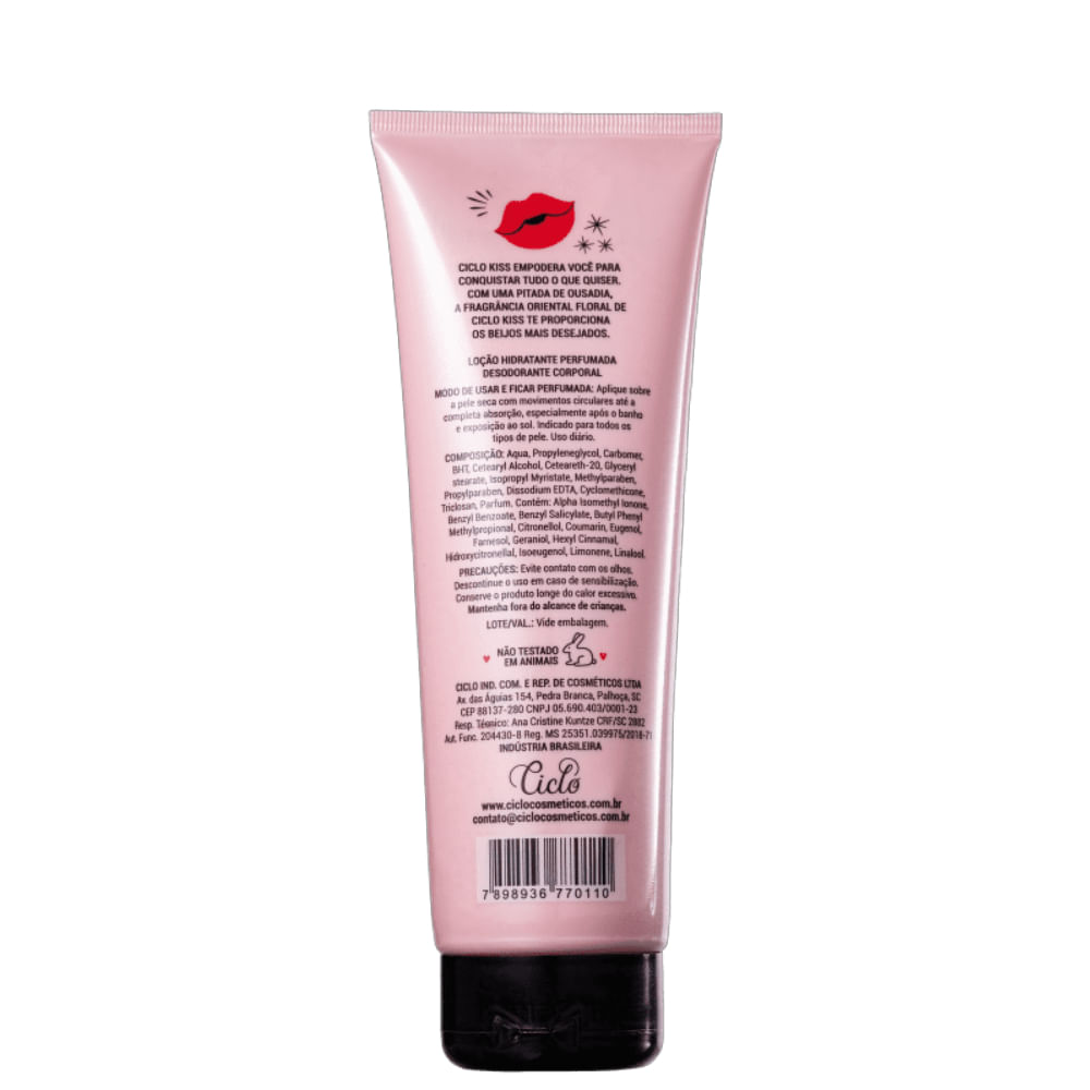 Loção Hidratante Corporal Kiss Ciclo 240ml