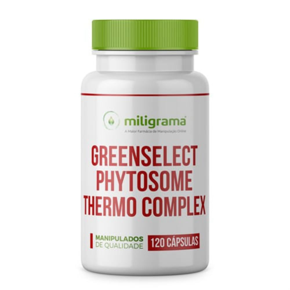 Greenselect Phytosome Thermo Complex com Selo de Autenticidade 120 Cápsulas