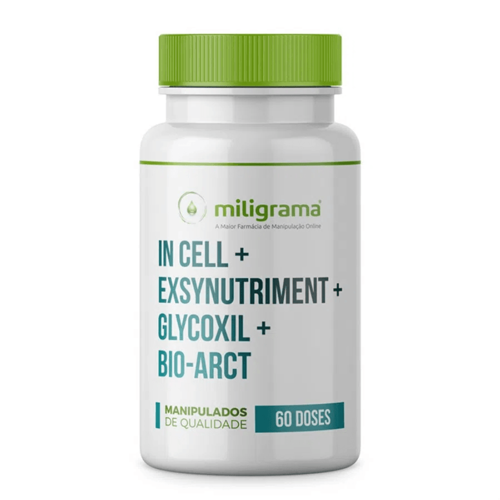 In Cell + Exsynutriment + Glycoxil + Bio-Arct 60 Doses