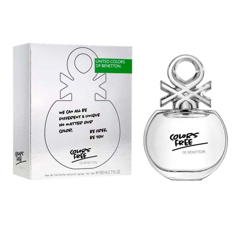 Perfume Feminino  United Colors Free Benetton 80ml