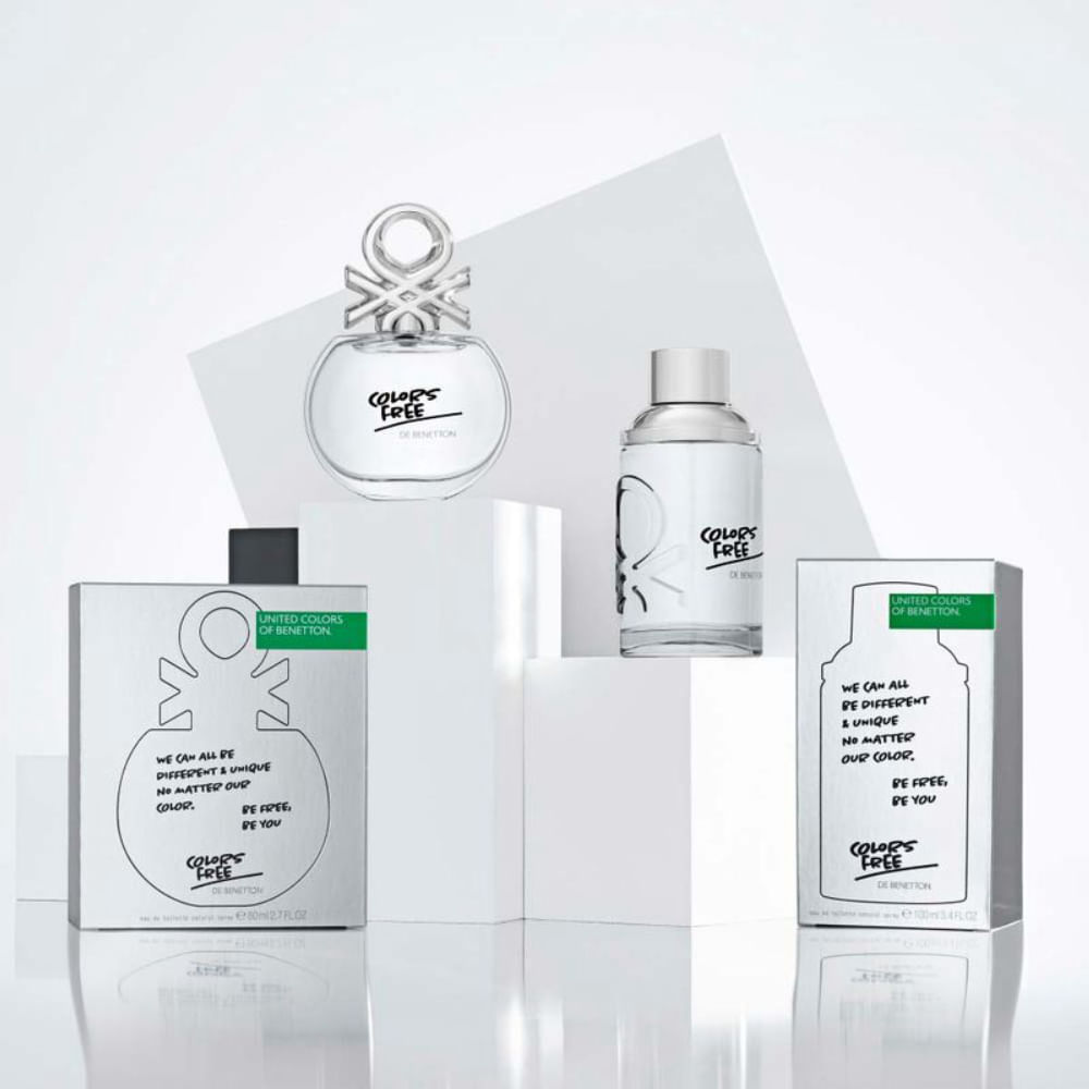 Perfume Feminino  United Colors Free Benetton 80ml