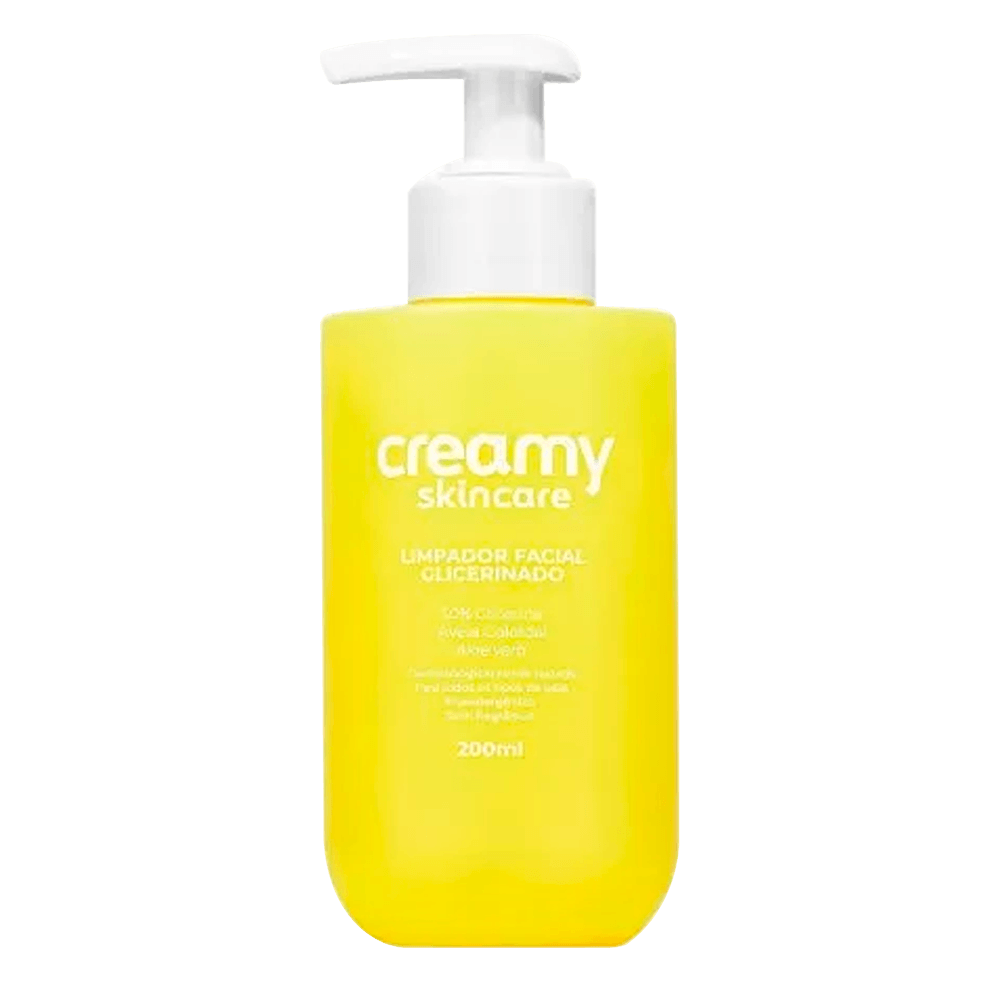 Limpador Facial Glicerinado Creamy 200ml