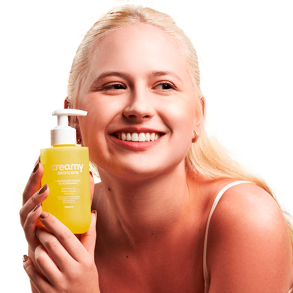 Limpador Facial Glicerinado Creamy 200ml