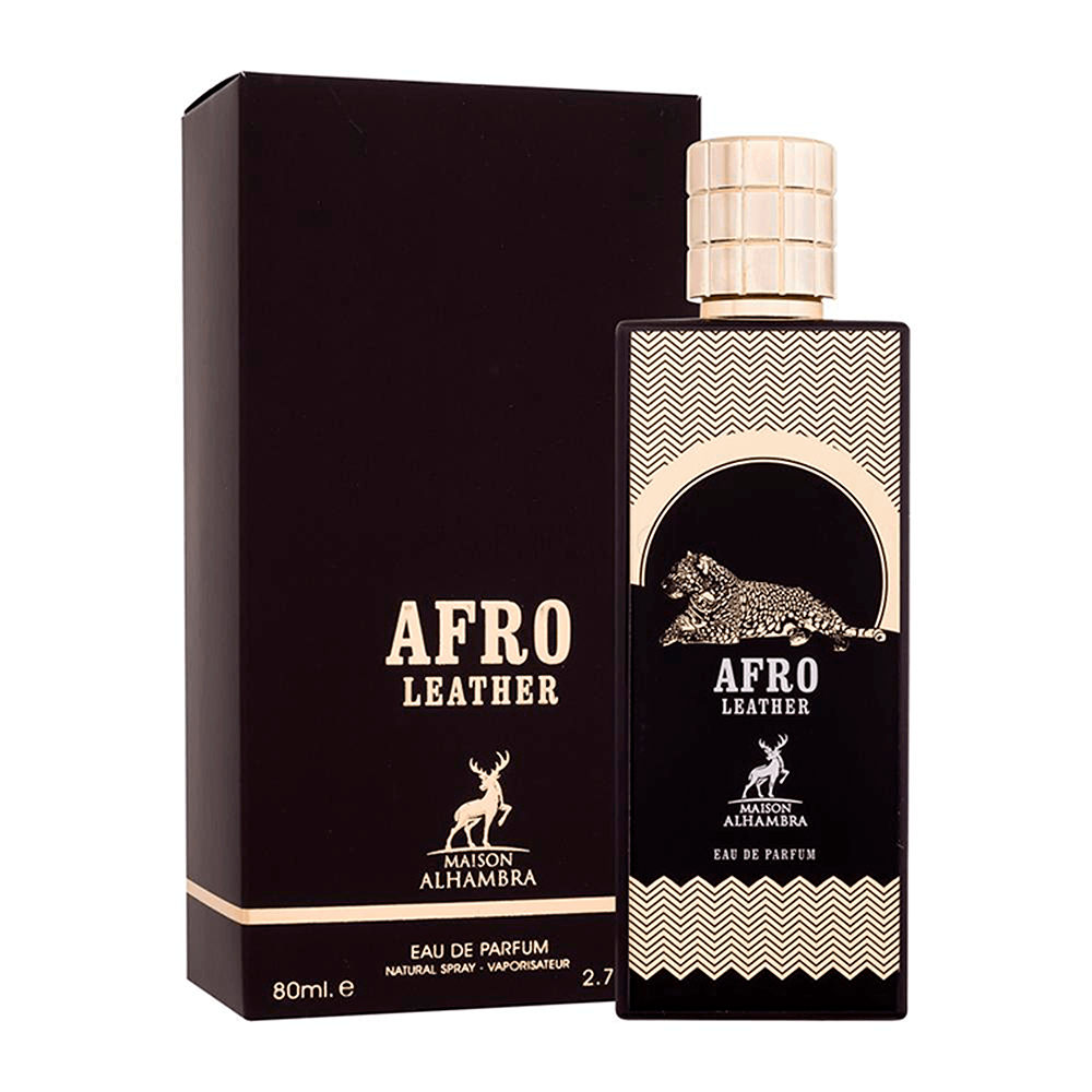 Perfume Unissex Afro Leather Maison Alhambra 80ml