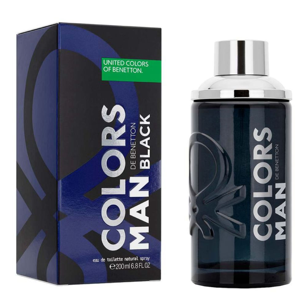Perfume Masculino United Colors Black Benetton 200ml