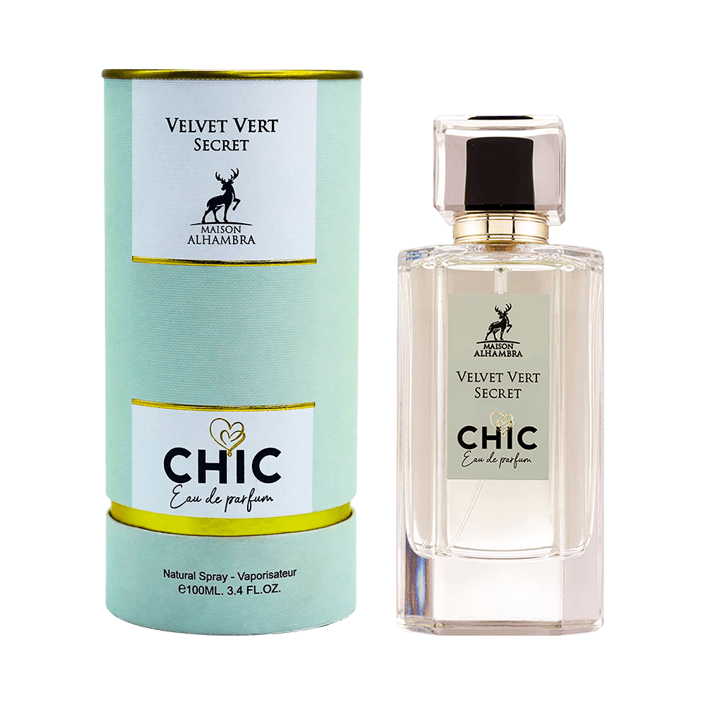 Perfume Feminino Chic Velvet Vert Secret Maison Alhambra 100ml
