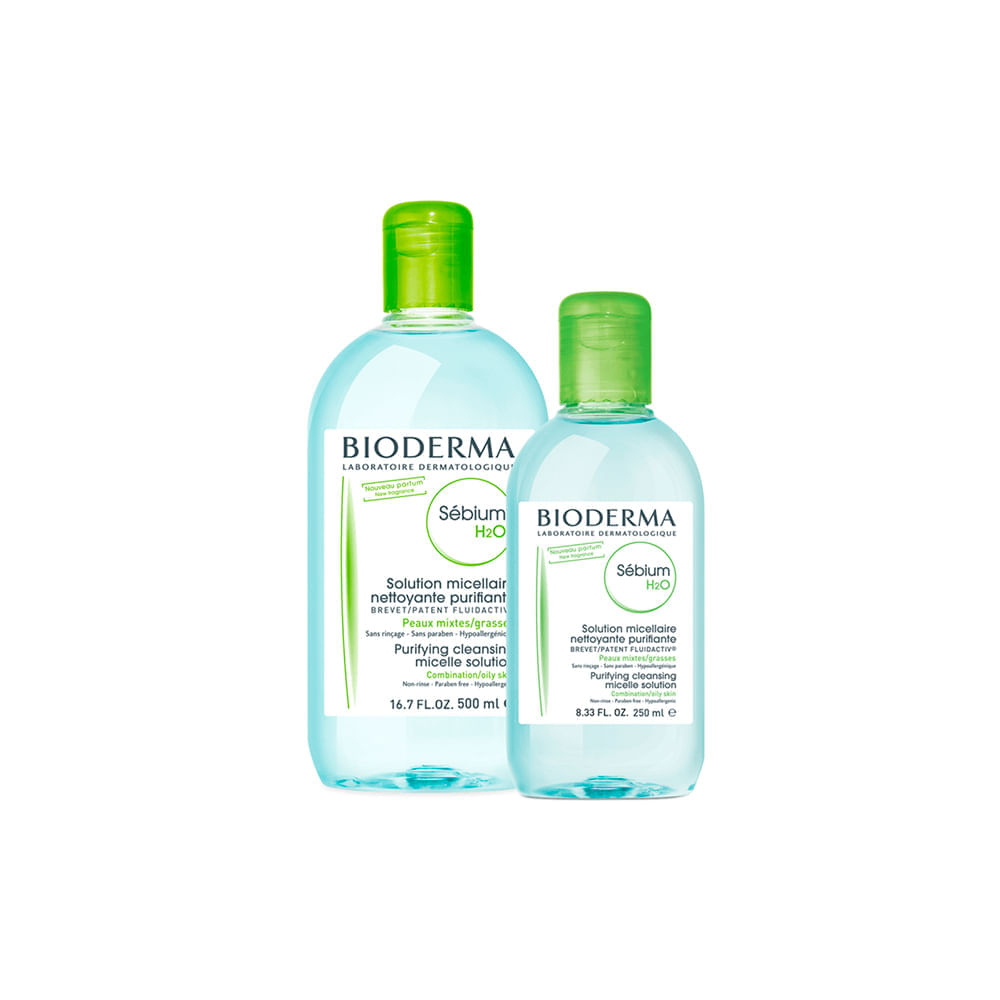 Água Micelar Facial Antioleosidade Bioderma Sébium H2O 250 ml