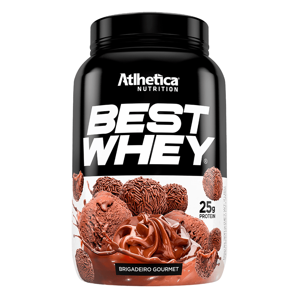 Best Whey Protein Brigadeiro Gourmet Atlhetica Nutrition 900g