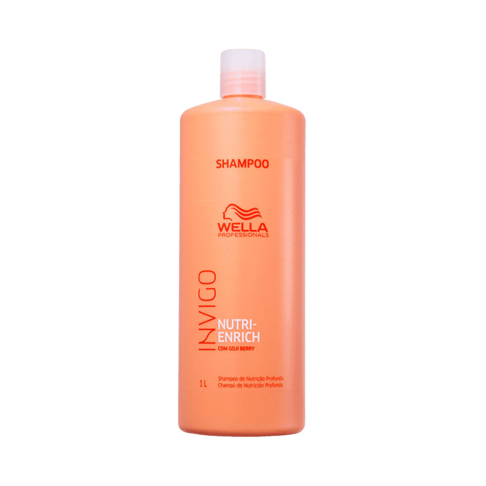 Kit Wella Professionals Invigo Nutri Enrich - Shampoo 1000 ml + Condicionador 1000 ml + Máscara 500 ml + Óleo 100 ml
